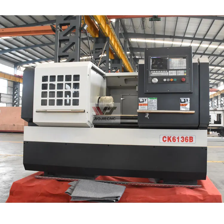 Токарный станок с ЧПУ fanuc CK6136 мини токарный