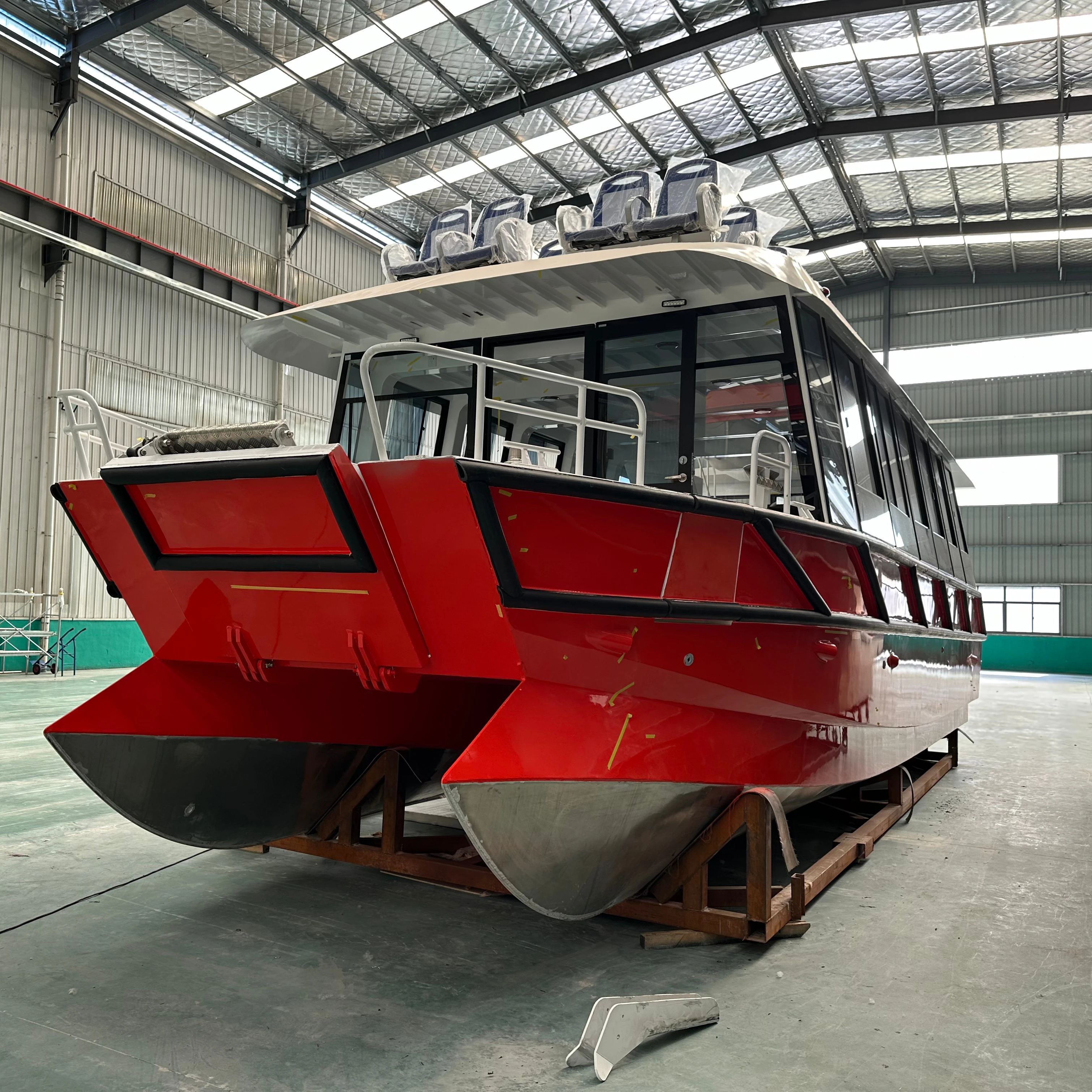Sea King 50 Person Aluminum Passenger Boat Island Transportation Ship