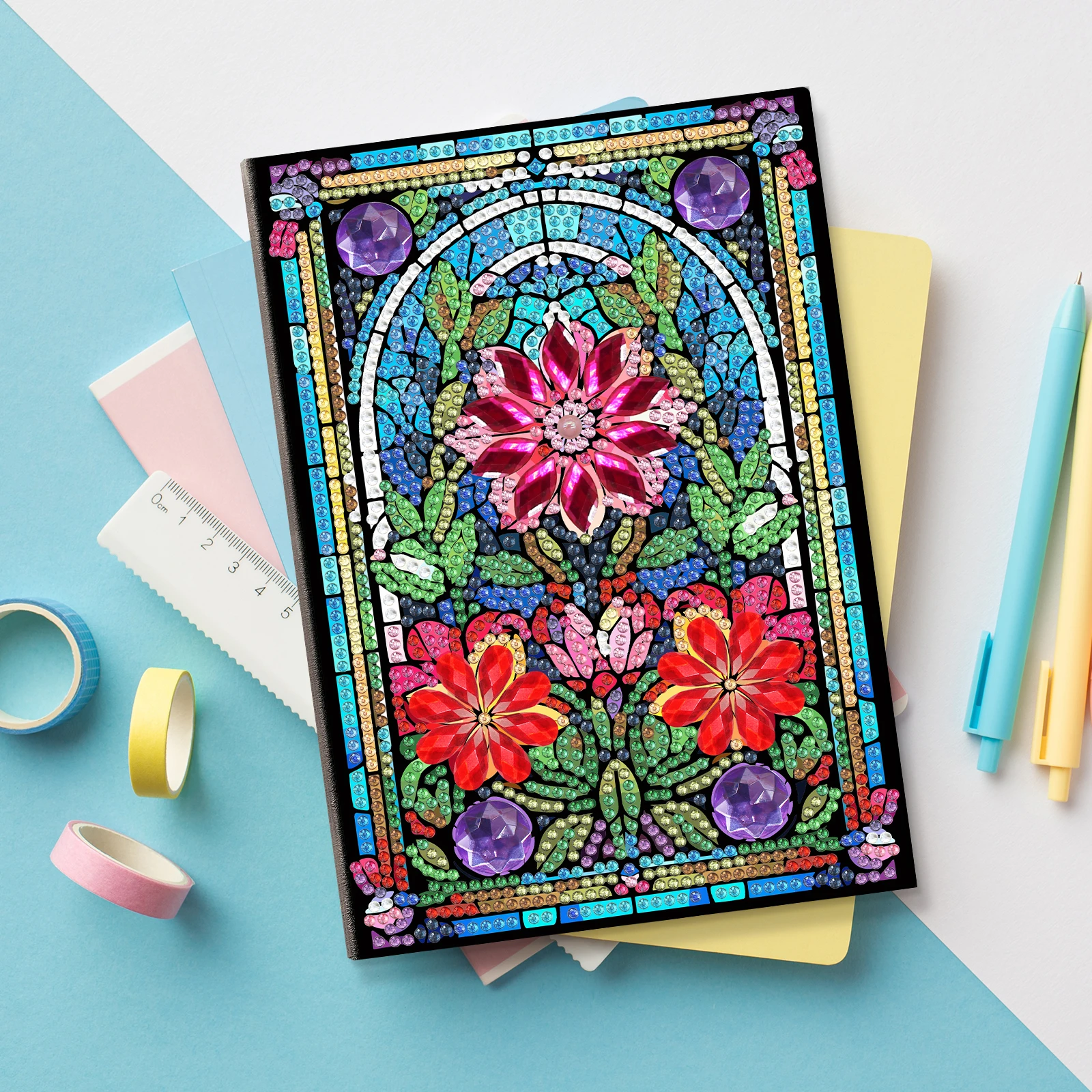DIY Diamond Painting Notebook  Creative Notepad Stationery A5 Book Manufacturers Direct Wholesale