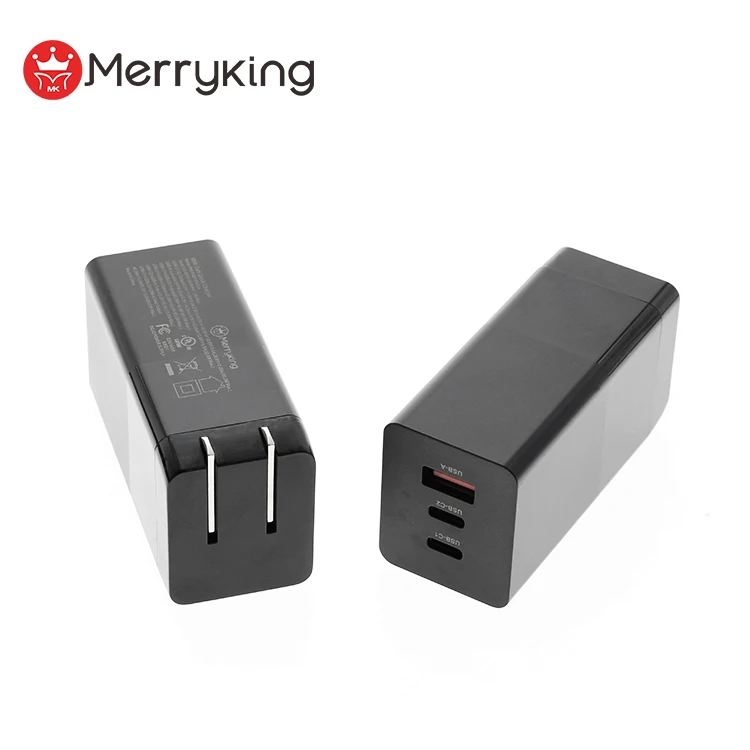  Зарядное устройство Merryking сетевое с 3 мини-портами 65 Вт PD 0