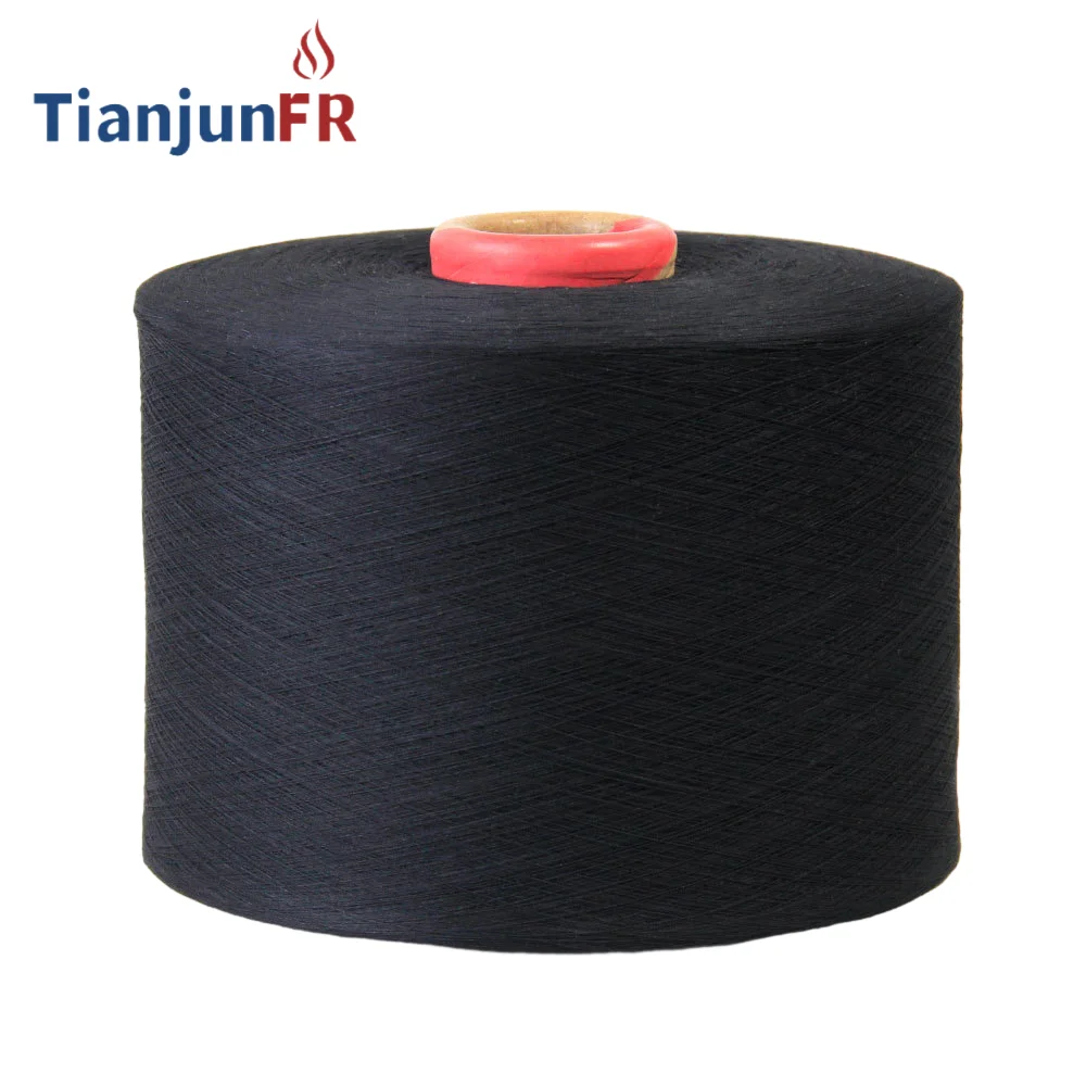 High Temp Yarn Protex-E Cotton Blend for Security and Flame Retardant Garments