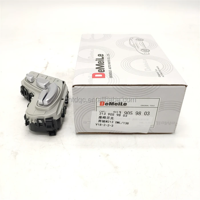 RTS China factory auto parts Car seat adjustment button 2139059803 Car seat adjustment switch for W213 E300