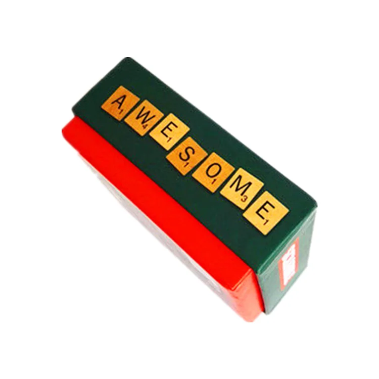 
Word Scrabble Game, Word Puzzle Game, Magnetic Wooden scrabble Game 