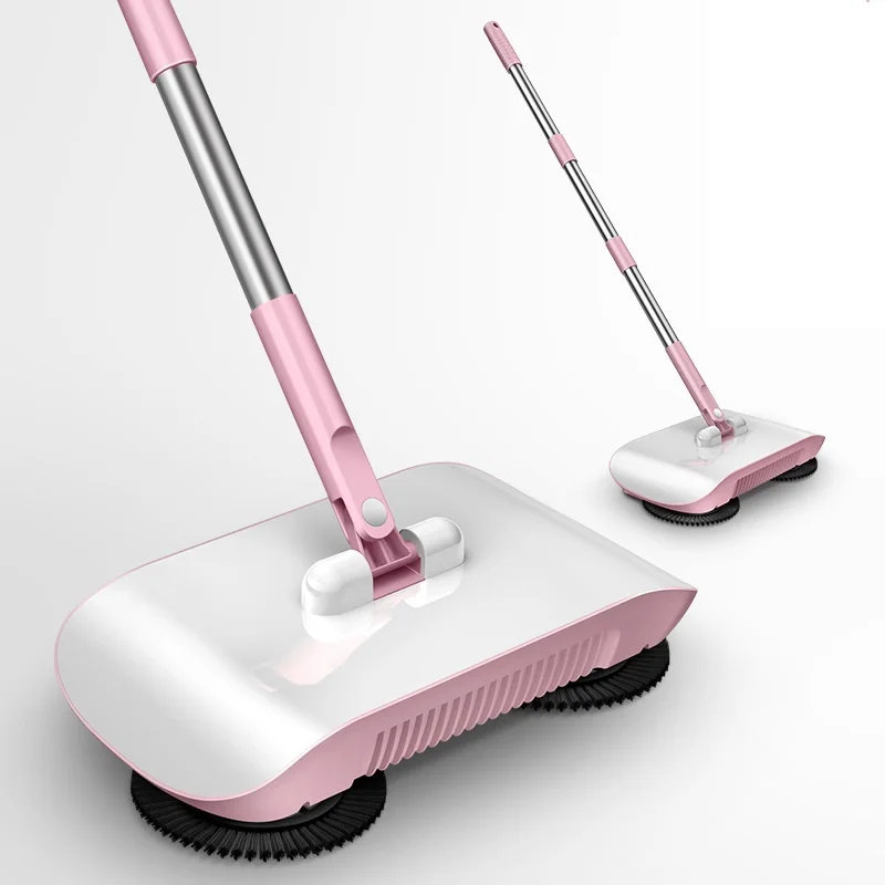 2022 New Hand-push Household Lazy Sweeper Set Dustpan Mopping and Vacuuming All-in-one Sweeping