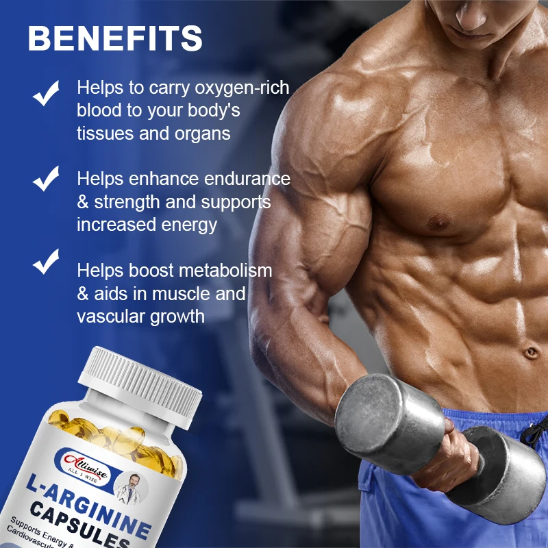 OEM L-arginine L-citrulline Complex Softgel Capsule Sport Supplement