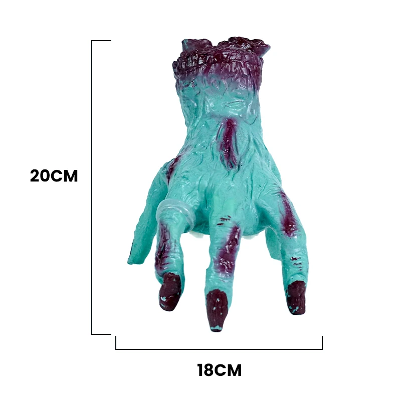 Wholesale Halloween Decoration Scary Horror Props Moving Running Hand Voice Animated Electric Toy With Free Sample