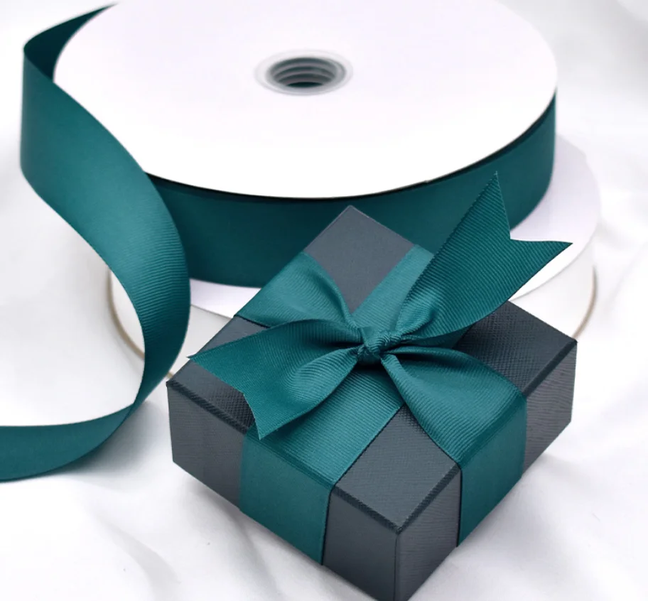 Заводская оптовая продажа на заказ 100 ярдов rolls196 цветов полиэфирная корсажная лента