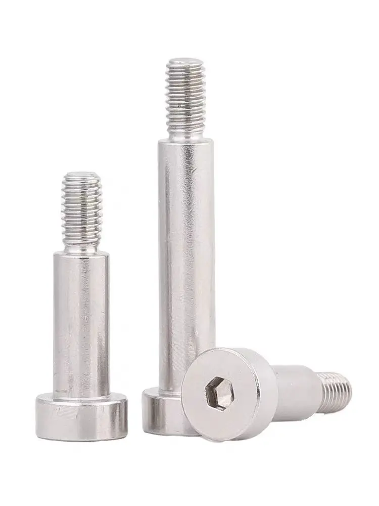 304 Stainless Steel High Limit Step Screws Hexagonal Plug and Shoulder Screws ISO Standard