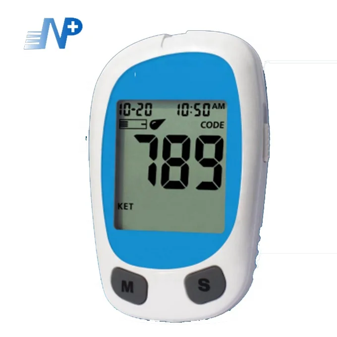 
KETONE Meter Blood Ketone Glucose Meter 2 in 1 Monitoring System 