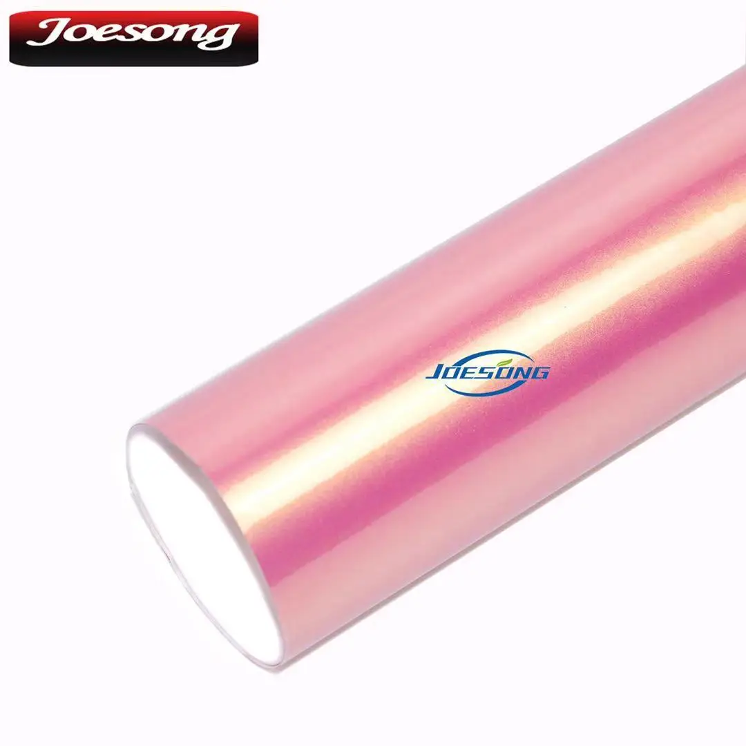 Candy Super Gloss PInk Change Gold Wrap Auto Vehicle Sticker Custom Car Vinyl Wrap Car Full Body