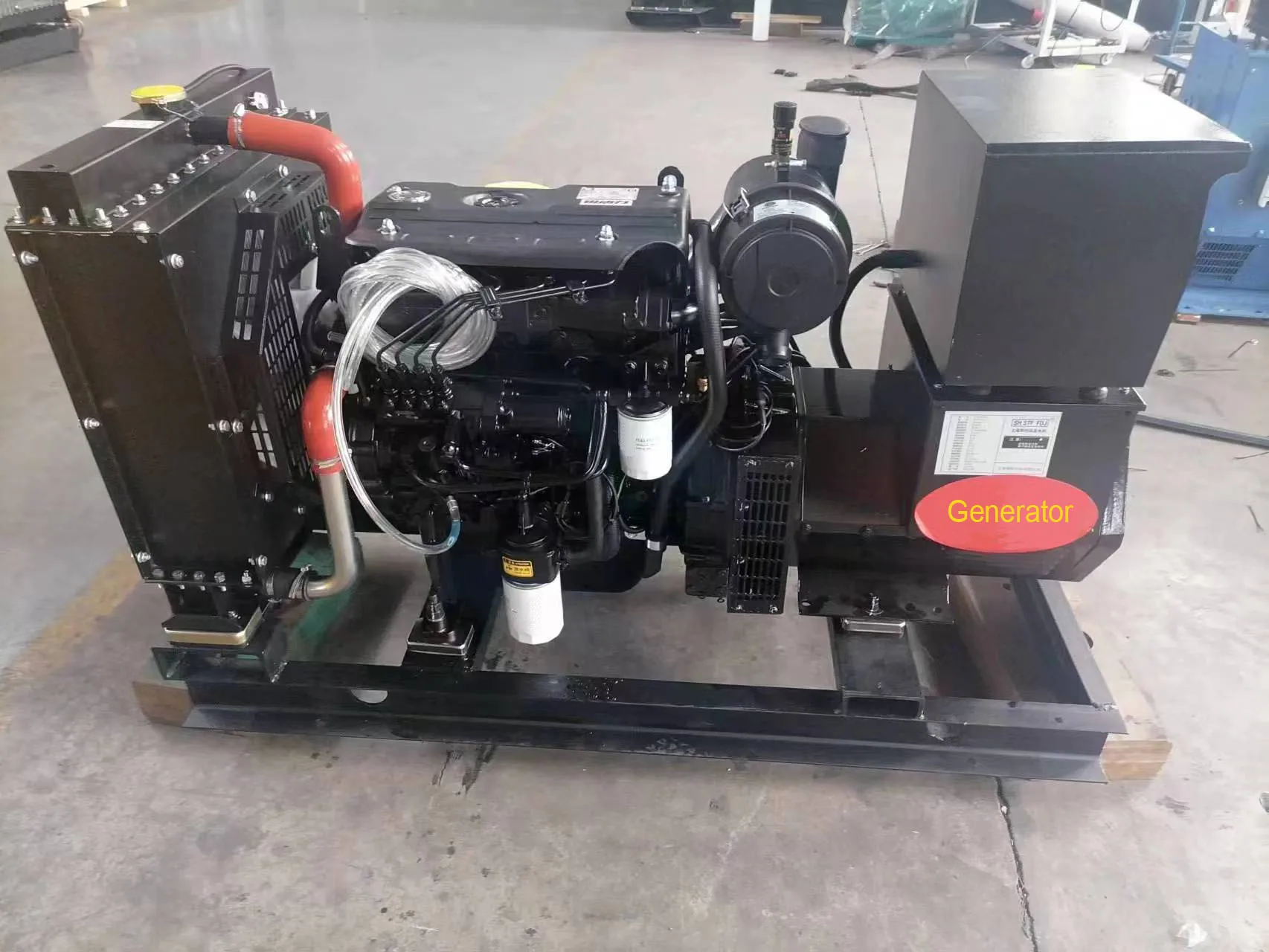 Made in China high efficiency 35kva diesel generator set three phase electric generator for sale