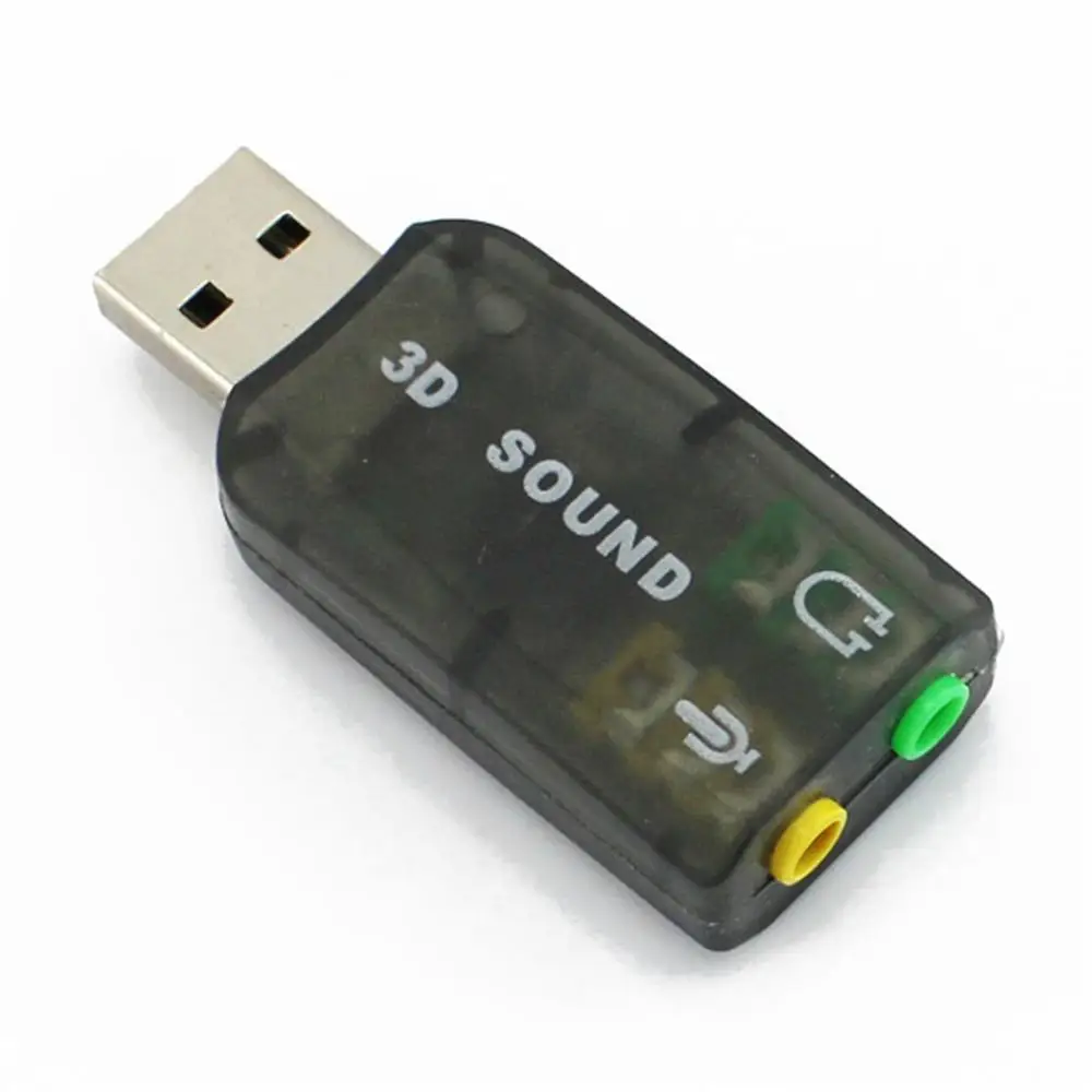 
Usb-9 External Sound Card Usb 5.1 