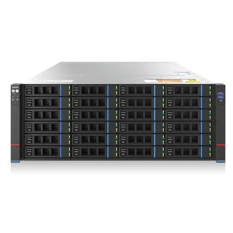 Gooxi rack server ASR401-D24RE 7551p 240GB/SATA/2.5'/SSD 16GB/DDR4/2933MHz/ecc  AMD server 4U 24bays