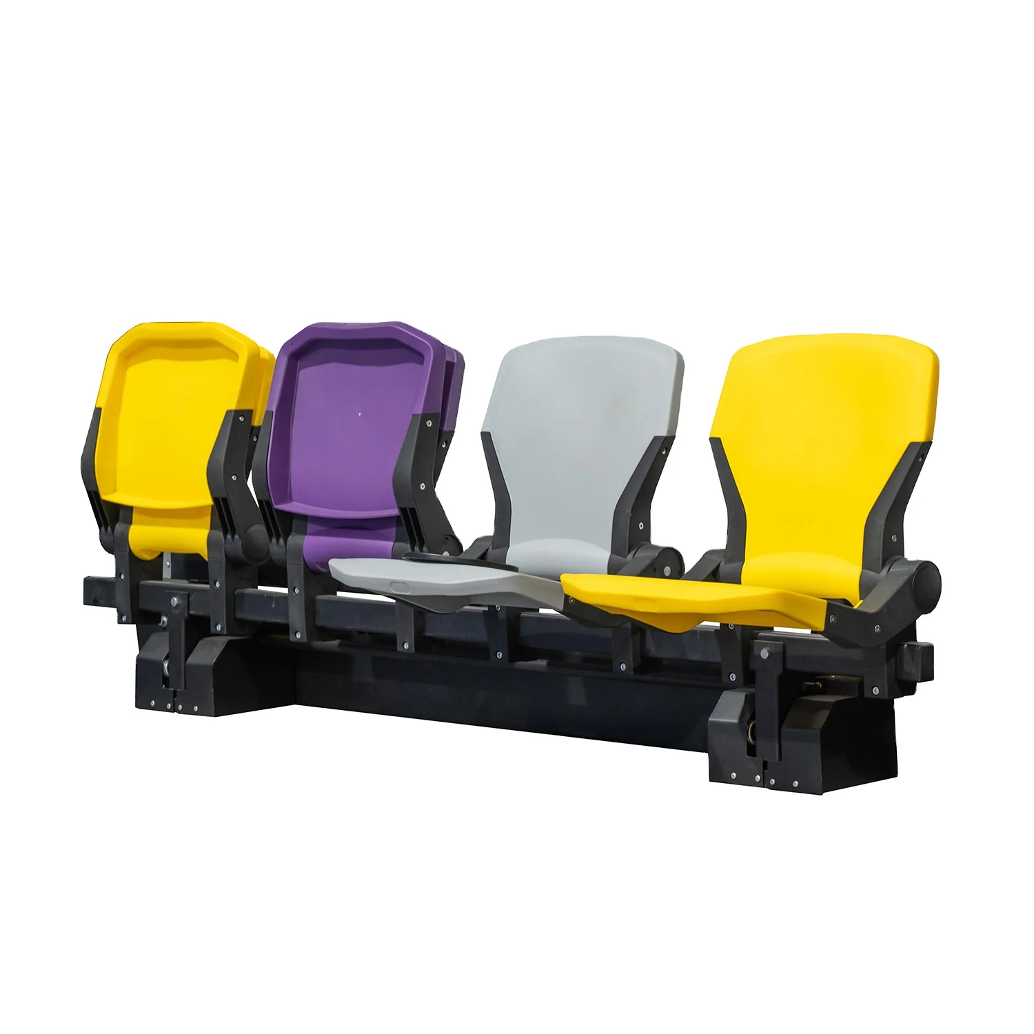 Optional Manual or Electric Outdoor Stadium Seat Telescopic stands  for Sports & Entertainment