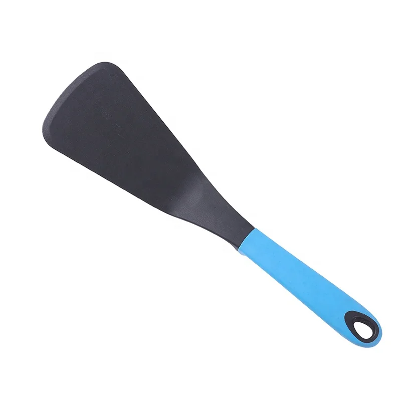 
High quality Factory Direct Price Nylon Non-stick Kitchen Cooking Spatula With TPR Handle 