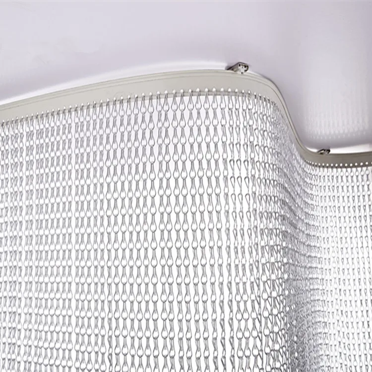 Aluminum chain Curtain for beauty salon dividing