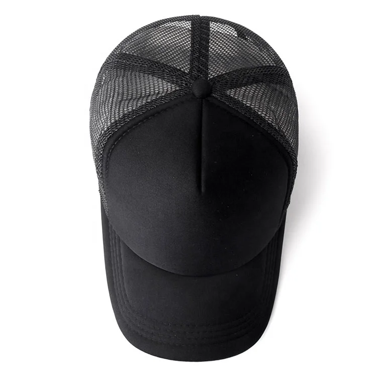 Trucker Hat Manufacturer Custom gym Foam Mesh Trucker Hat Cap High Quality Embroidery Mens Sport Cap 5 Panel Trucker Cap