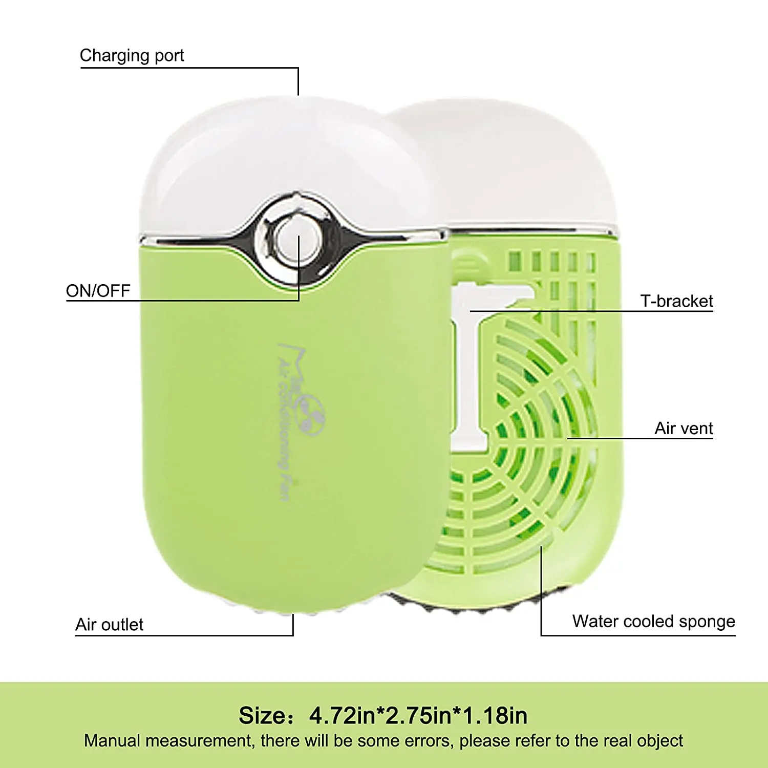 RTS1 Hot Selling Portable Usb Rechargeable Fan Private Label Nail Eyelash Fan Dryer Women Mini Travel Eyelashes Fan