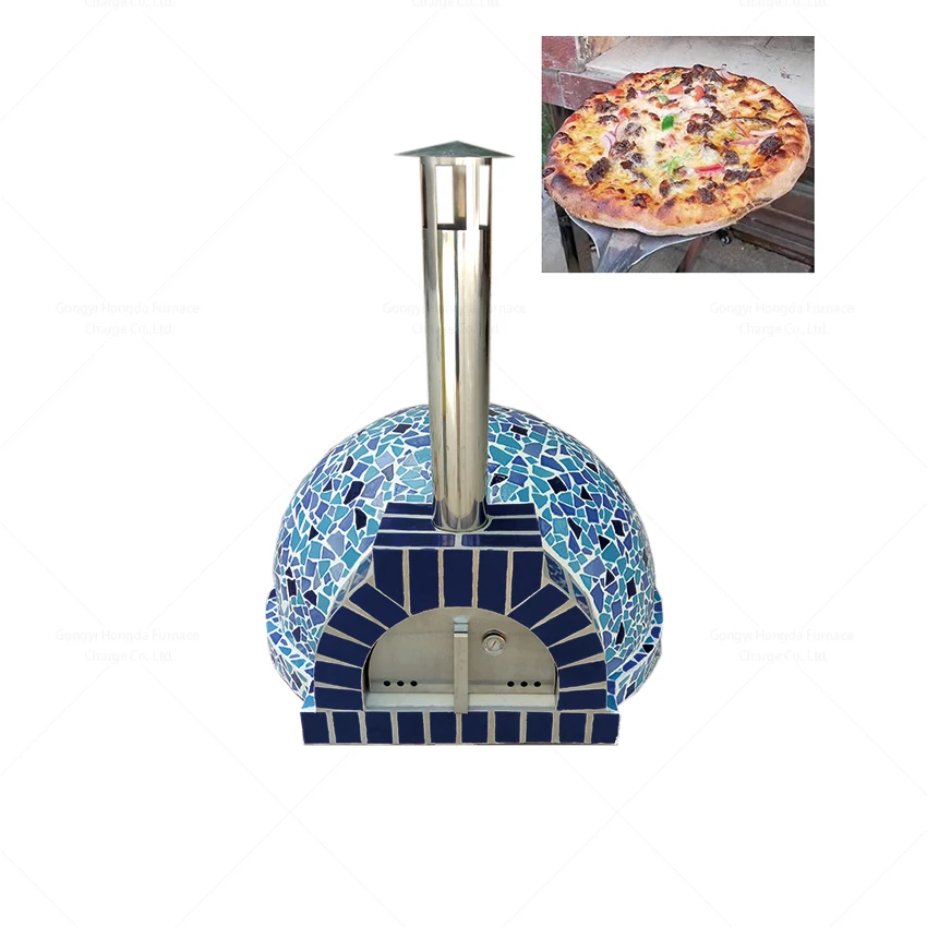 built-in volcanic rock  wood stone pizza oven price philippines temperature gauge outdoor pizza wood oven