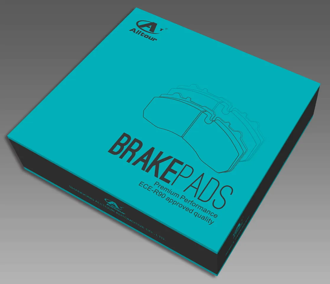 
Truck brake pads OEM Manufacturer--Brake Pads WVA 29284 with Emark For BPW/RENAULT TRUCKS 
