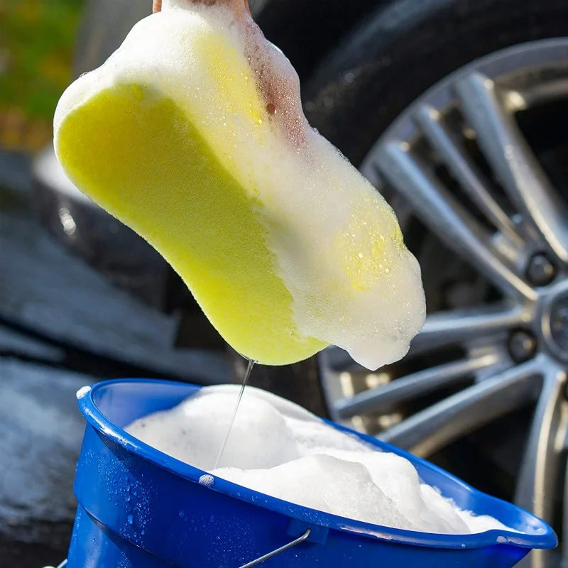 Губки для мойки автомобиля супер-губка