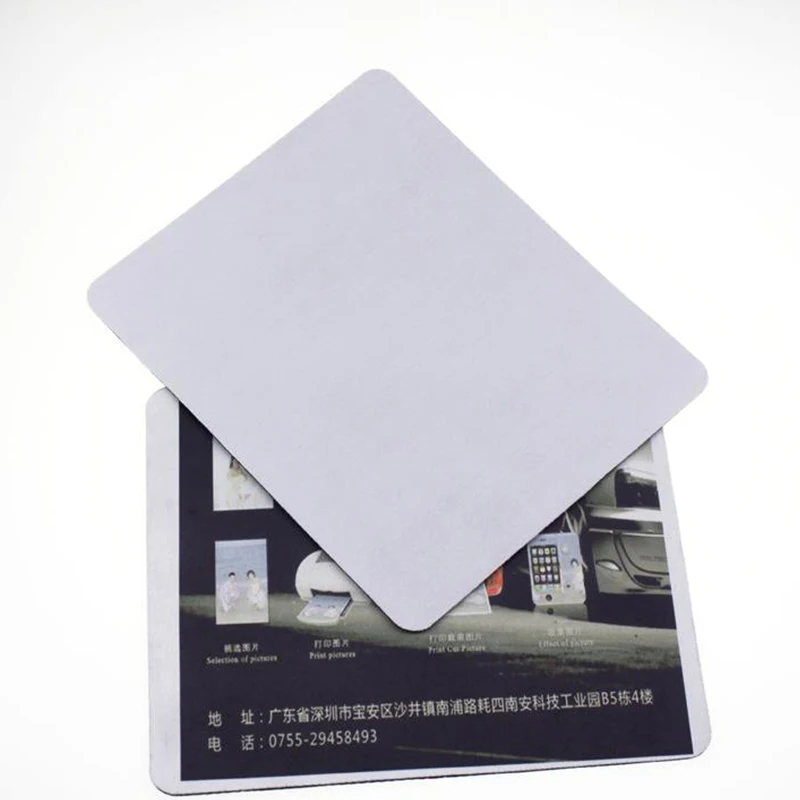 Sublimation Hot Custom Natural Rubber Gaming Blank Sublimation Mouse Pads