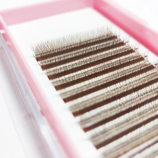  0.05 25mm Russian Packaging Premium Cashmere Silk Mink Volume Custom Professional Supplies Individual Eyelash