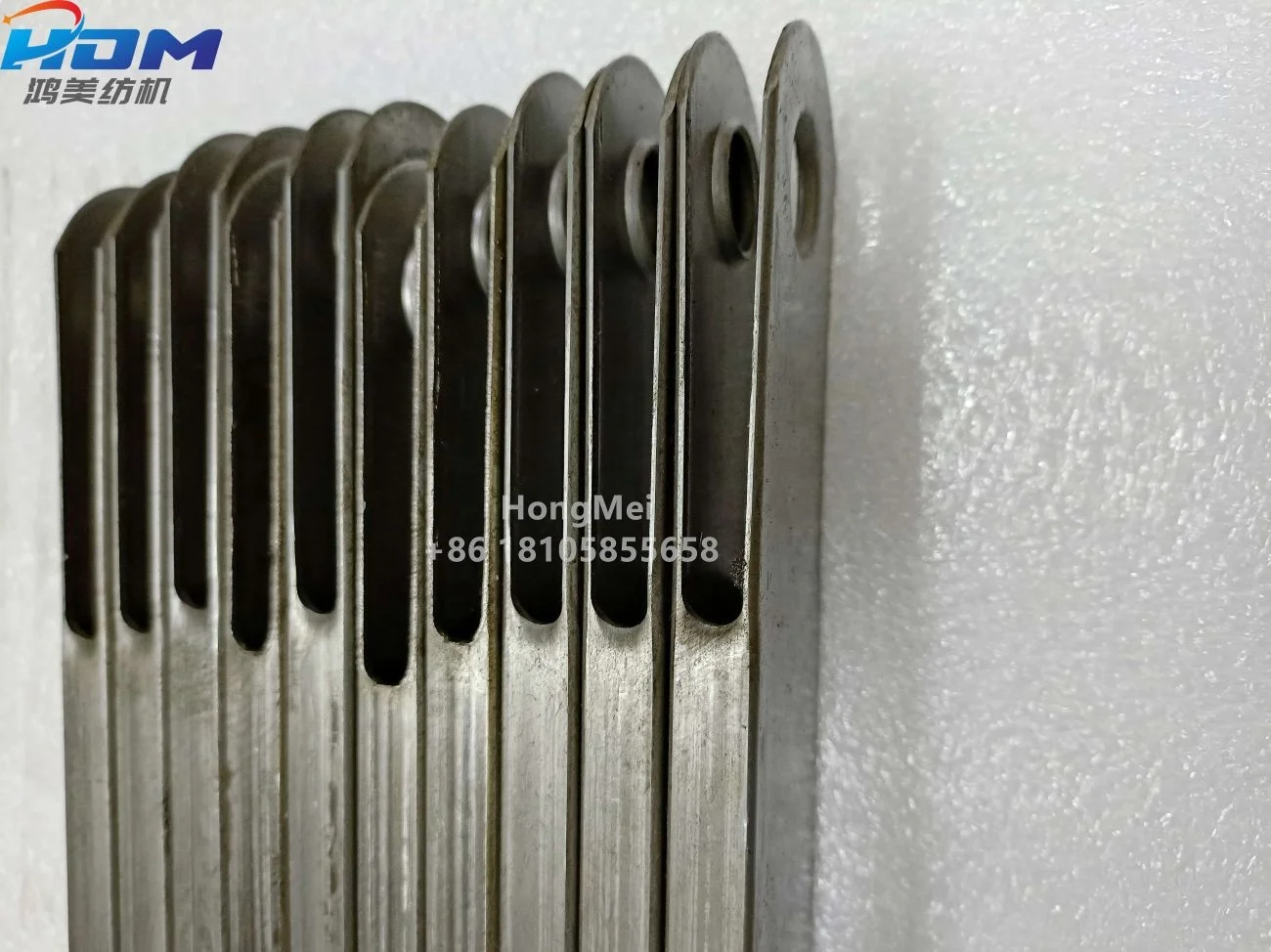 Wanli 680 Rapier Loom Spare Parts Heald Frame Connecting Rod with 1886mm Total Length for Textile Machine