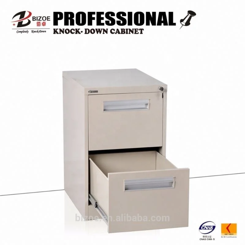 Factory direct two drawer kardex filing cabinets office Equipment fireproof office cupboard balcony storage cabinet