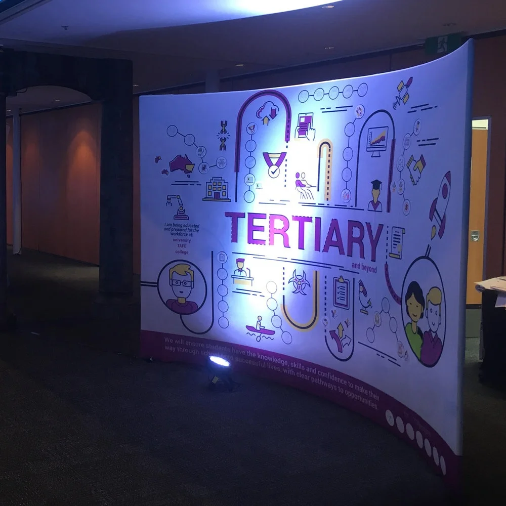 Easy up 8ft*8ft  backdrop banner stand with aluminium Frame