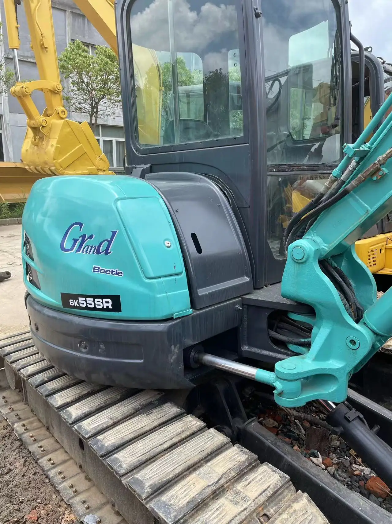 Мини-экскаватор KOBELCO SK55 sh50 sk60 5 тонн хорошая цена Лидер продаж