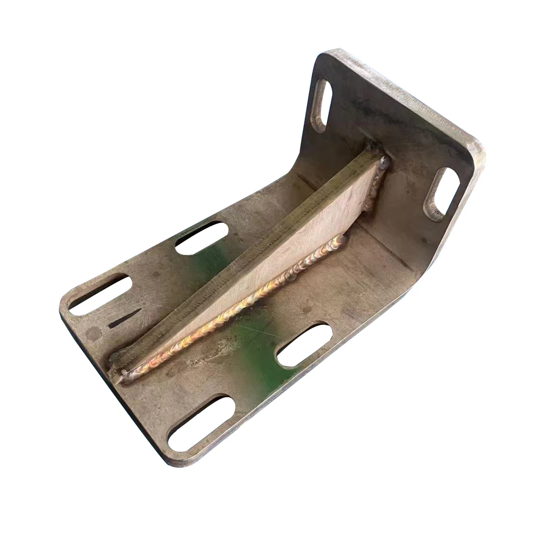 laser cutting plate and TIG welding