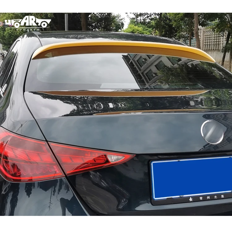 Быстрая доставка Bodykit ABS пластик углеродное волокно заднее окно крыша спойлер для Mercedes BenZ C Class W206 C180 C200 C300 2022 +