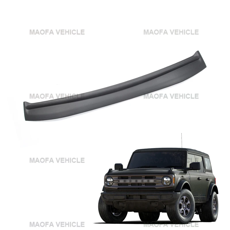 Car Accessories Front Bug Shield Hood Deflector Guard Bonnet Protector Engine Hood Bonnet Guard For Ford Bronco 2021 2022 2023