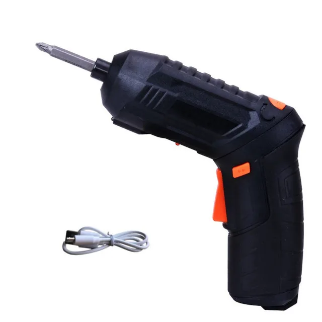 
Spot Wholesale USB Rechargeable Lithium Battery Plastic Box Mini Electrical Screw Driver Set 