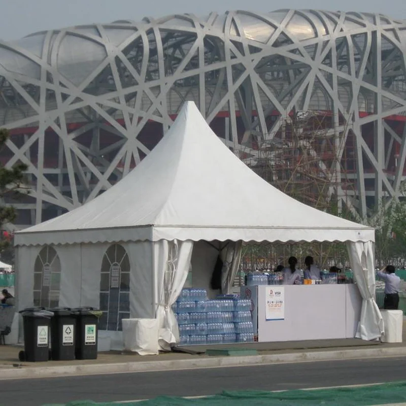 
30 seats pagoda tents in NanJing for wedding party 