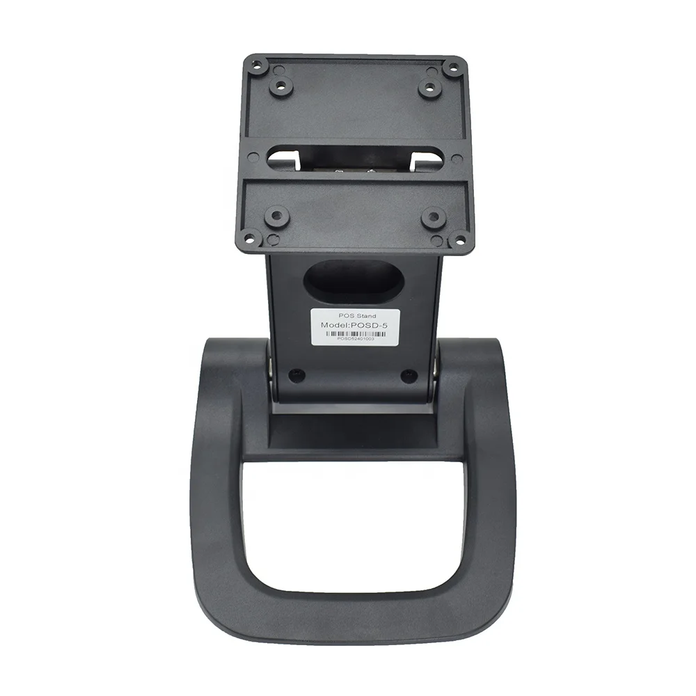 Foldable Aluminum alloy Desk monitor Pos Stand Vesa Mount Tablet Metal Led Display Holder for Store  Showcase Kitchen Desktop