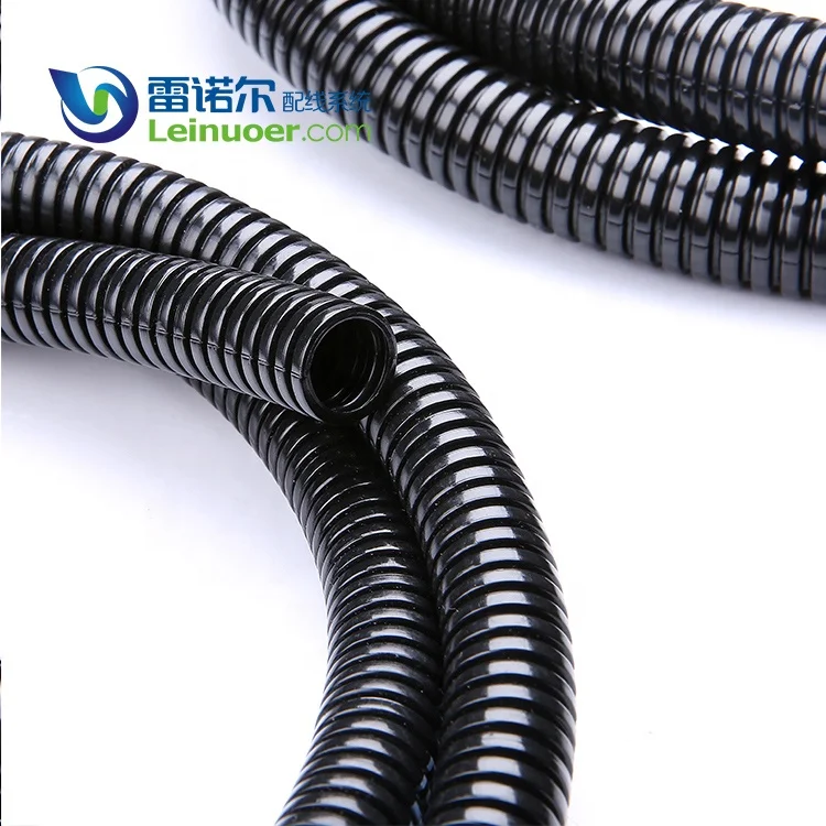 Factory Manufacturer of electrical Corrugated PA6 nylon PE PP flexible conduit tube pipe hose for cable wire protection