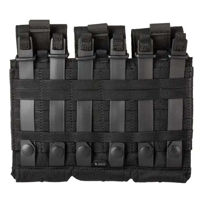 511 Tactical Chest Rig Magazine Holder Mag with Hook & Loop Fastener for Tactical Chest Rig Range Bag Gun Safe Door Organizer