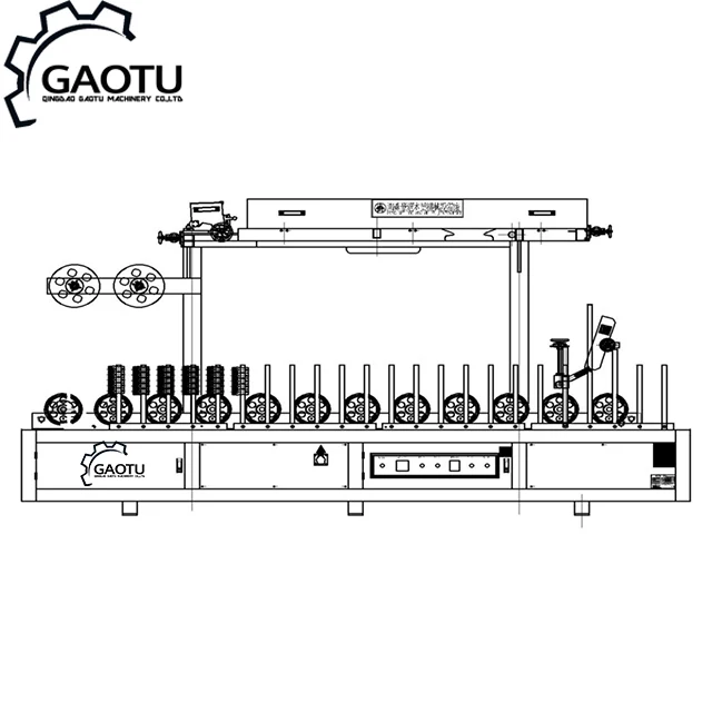 
aluminum profile wrapping machine 