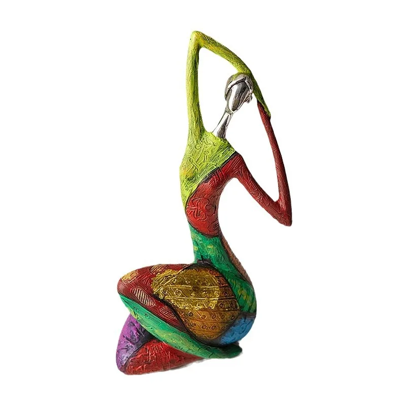 Nordic Style Creative Abstract Home Decoration Figure Sculpture Living Room Modern Art Figurine Desk Decoration Christmas Gifts