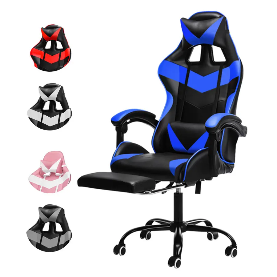 2021 Wholesale sila gamer Racing Gaming Ergonomic Computer Gaming Chair with footrest