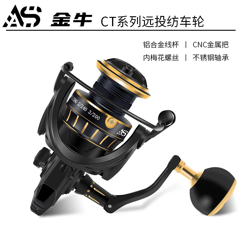 All Metal 5+1BB Shark Tuna Fishing Reels Deep Sea Ocean Boat Saltwater Big Game Trolling Reel CT3000/5000/7000P