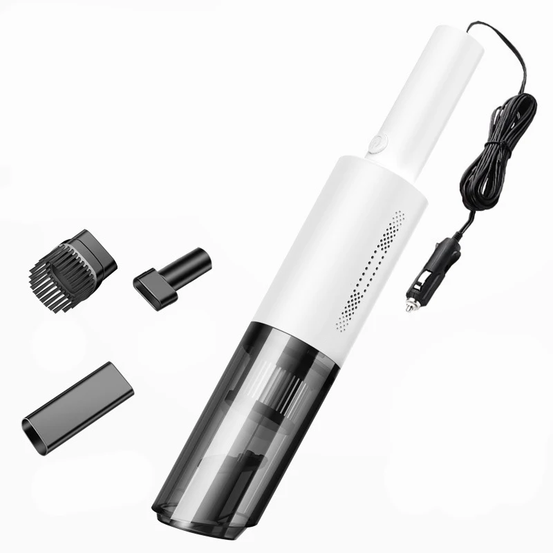 HEPA 6000Pa DC12V 120W настоящий портативный автомобильный пылесос для сухой и влажной уборки прикуривателя шнур мощный пылесос для Amazon продавец