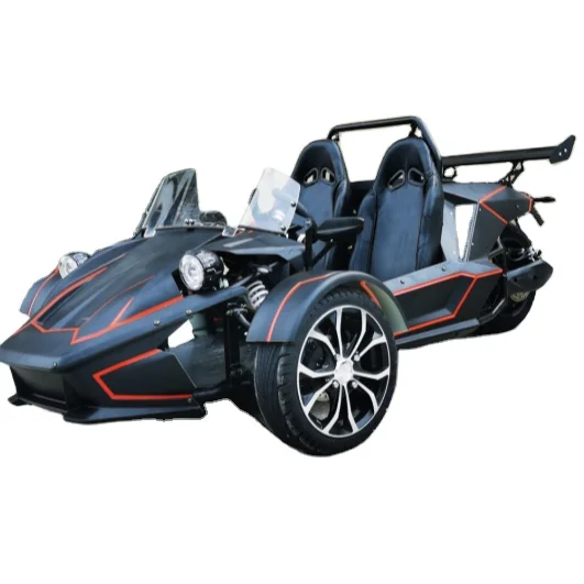 Lithium battery 10000W high speed  electric ATV 3 wheel drive adult cart