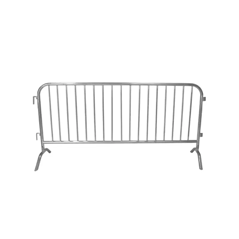 Portable Metal Temporary Fence Rust Resistant for Crowd Control Barriers for Rent and Sale