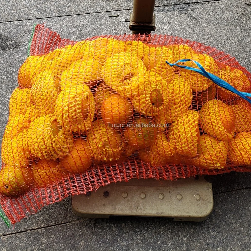 custom color size leno net bags for sale reusable raschel mesh bags for firewood potato onion