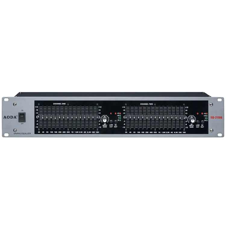 
Cheap price EQ-215 Professional digital audio equalizer amplifier 