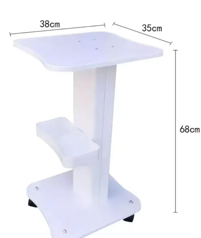 Hot Sale Portable Beauty Machine Trolley/Good Quality Cart with Wheels/Mini Stand for Beauty Salon