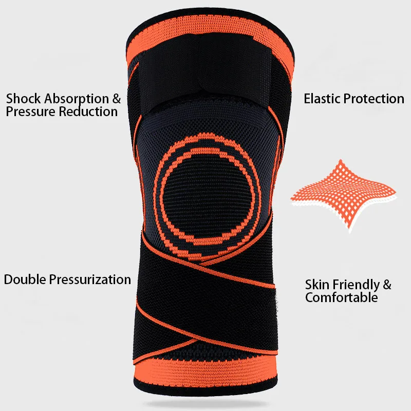 Sports Knee Pads Football Knee Pads Basketball Kneepad Knee Support Protection for Outdoor Cycling Running Mountaineering